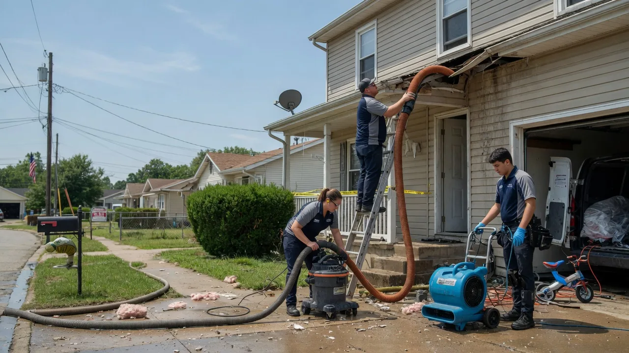 Water Damage Restoration in Forrest, IL near me